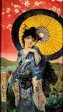 Sinibaldo Tordi, Portrait of a geisha