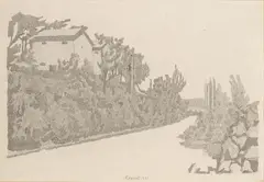 Giorgio Morandi, La strada bianca