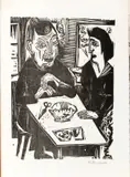 Alte und junge Frau by Ernst Ludwig Kirchner, 1921, Stamp bottom right, offered Dec 2025