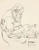 Rudolph Schlichter, The carpenter