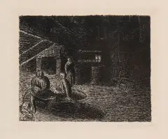 Ernst Barlach, "Der Seufzerstein" for the play "Der tote Tag"