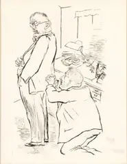 Pleading is case by George Grosz, 1930, offered Dec 2025