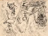 Spanish civil war by George Grosz, offered Dec 2025
