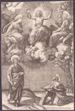 Marcantonio Raimondi, The Five Saints, Engraving