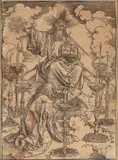 Albrecht Durer, Vision of Saint John, Woodcut