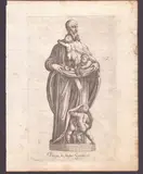 Giovanni Battista Cavalieri, Priapus in the Garimberti Museum, Engraving