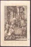 Tobias Stimmer, The Presentation at the Temple, Woodcut