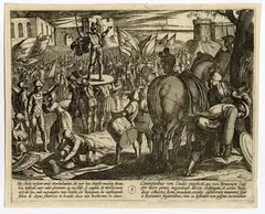 Antonio Tempesta, The war of the Romans against the Batavians, 1612, Almost complete series