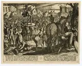 Antonio Tempesta, The war of the Romans against the Batavians, 1612, Almost complete series