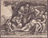 Pierre Scalberge, Depositon, 1638, Etching