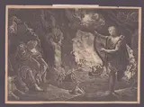 Magdalena van de Passe, Orpheus in the Underworld, Burin