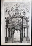 Theodoor van Thulden, Arcus Ad. D. Michaelis, after Peter Paul Rubens, Etching