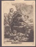 Rembrandt van Rijn, The pancake seller, 1810, Etching