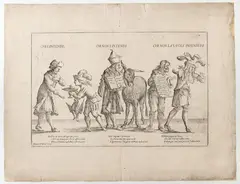 Giuseppe Maria Mitelli, Chi l'intende; chi non l'intende; chi non la vuole intendere, Etching