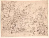 Raymond La Fage, Diana and Endymion, Etching