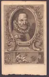 Francesco De Grado, Portrait of Federico Barocci, Engraving and etching