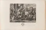 Pierre Picault, The Triumphal Entry of Alexander the Great into Babylon, by Charles Le Brun, Engraving and etching