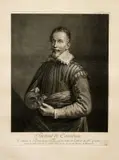 Nicolas de Larmessin, Portrait of a Comedian, Etching