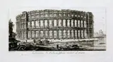 Anfiteatro di Pola in Istria vicino al mare by Giovanni Battista Piranesi, Etching, offered Nov 2025