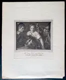Girolamo Scotto, David with the head of Goliath, 1817, After a painting erroneously attributed to Caravaggio in the caption. Engraving