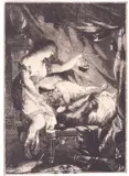 Giovanni David, Curious Psyche, Etching and aquatint