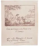 Dominique Vivant Denon, Essai au crayon à la plume et à l’estompe, 1809, Lithograph