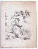 Pierre-Narcisse Guérin, Qui trop embrasse, mal étreint, 1816, Lithograph