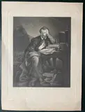 Luigi Boscolo, Portrait of Luigi Camoens, Good and etching