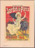 Jules Chéret, Jardin de Paris, from "Les Maitres de L'Affiche" PL. 65, Multi-color lithograph