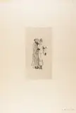 Félicien Rops, My girl, Monsieur Cabanel!, Etching and drypoint
