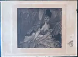 Félicien Rops, Le coup de la jarretiere, Soft-ground etching