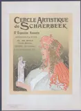 Henri Privat-Livemont, Cercle Artistique de Schaerbeek, from "Les Maitres de L'Affiche" PL. 212, Multi-color lithograph