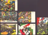 (guglielmo Sansoni) Tato, Futurist art editions, 1925, Complete set of