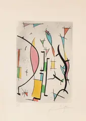 Composition by Joan Miró, Lithograph, offered Nov 2025