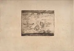 I renaioli by Achille Lega, 1916, Etching, offered Nov 2025