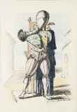 Giorgio de Chirico, Mannequin, 1964, Lithograph