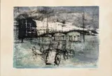 Renzo Vespignani, Untitled, 1961, Lithograph
