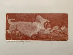 Gaetano Pompa, Untitled, 1971, Etching