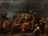 Frans Francken Ii., The Capture of Christ, Oil on copper
