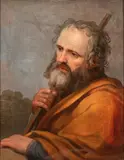 Simone Cantarini Il Pesarese, Saint Joseph, Oil on canvas
