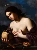 Mary Magdalene in Meditation by Giovan Francesco de Rosa detto Pacecco de Rosa, The painting is accompanied by an expertise by Prof. Nicola Spinosa. This elegant painting, offered Nov 2025