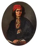 Antonio Ligari, Selfportrait, This refined Portrait of a Gentleman can be attributed to Pietro Ligari based on its close resemblance to the