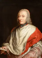 Pompeo Batoni, Ritratto del cardinal Giovanni Francesco Banchieri (1694-1764), Oil on canvas laid on panel