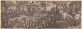 Antonio Tempesta, Scena di battaglia, etching
