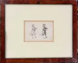 Jacques Callot, The violin player, Etching