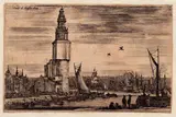 Stefano della Bella, Veue d'Amsterdam, etching