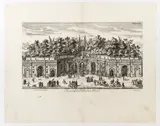 Johannes Meyer, Teatro delle Acque di Villa Aldobrandini a Frascati, etching
