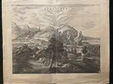 Pieter Mortier I, Terracina, bulino on paper vergata