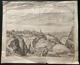 Pieter Mortier I, Tybur vulgo Tivoli, etching
