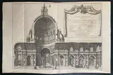 Alessandro Specchi, Veduta interiore della Gran Basilica di S. Pietro, etching